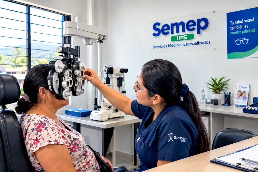 Óptica Semep, monturas y consultorio