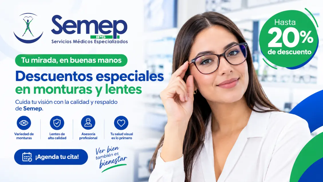 Promoción de la óptica Semep Campaña 1